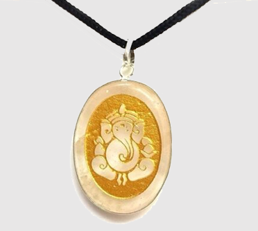 Sphatik Ganesh Pendant Tirthraj vaastu